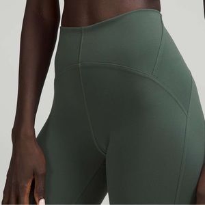 Lululemon Instill Leggings Tights 25” Size 4 - Smoked Spruce